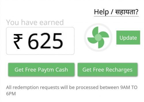 TaskBucks Paytm Wallet