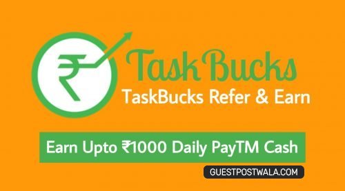 TaskBucks Refer and Earn