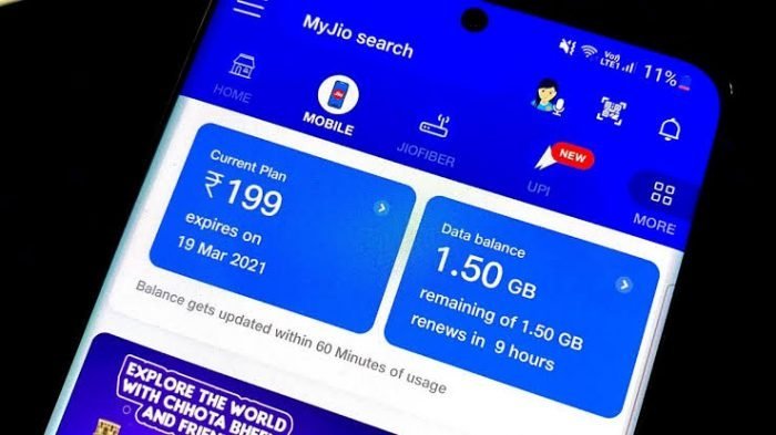 Jio Balance Check No