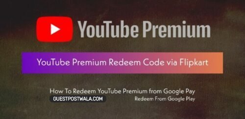 YouTube Premium Redeem